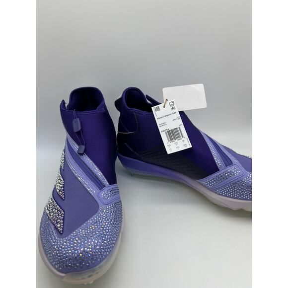 adidas Adizero Impact+ Baseball Swarovski Light Purple Cleats IH8154 Men's 13 - Picture 5 of 16
